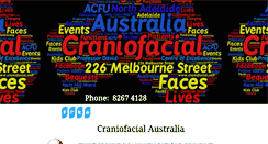 Desktop Screenshot of craniofacial.com.au