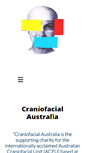 Mobile Screenshot of craniofacial.com.au